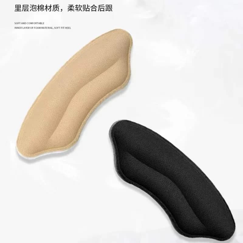 4 Pcs Heel Insoles Patch Pain Relief Anti-wear Cushion Pads Feet Care Heel Protector Adhesive Back Sticker Shoes Insert Insole- Shoes Accessories - Urmi Collection