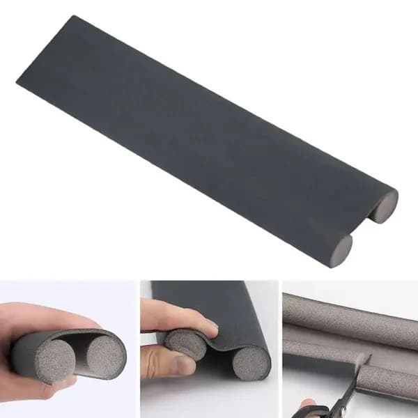 Flexible Door Bottom Sealing Strip Guard Wind Dust Threshold Seal Draft Stopper