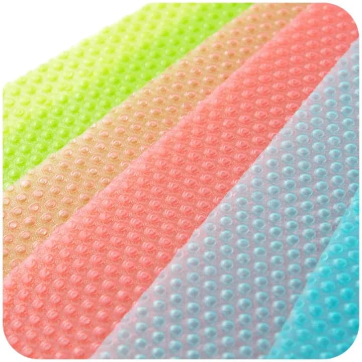 Mat Refrigerator mat table mat Waterproof Washable Nonslip Clear Plastic Eva Kitchen Drawer Mats Shelf Liner