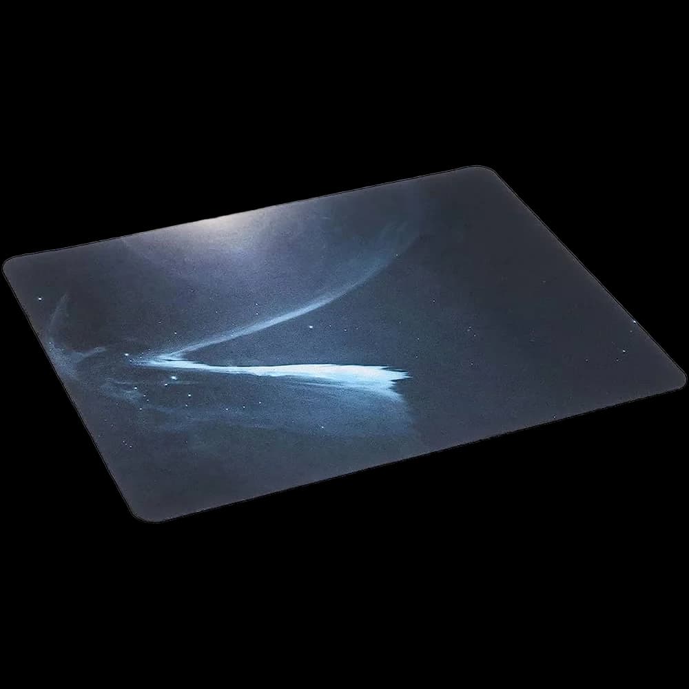 Rubber Square Speed And Smooth Gaming Mouse Pad With Land Escape Design - Elevate Your Gaming Experience With Smooth Rubber Mouse Pad