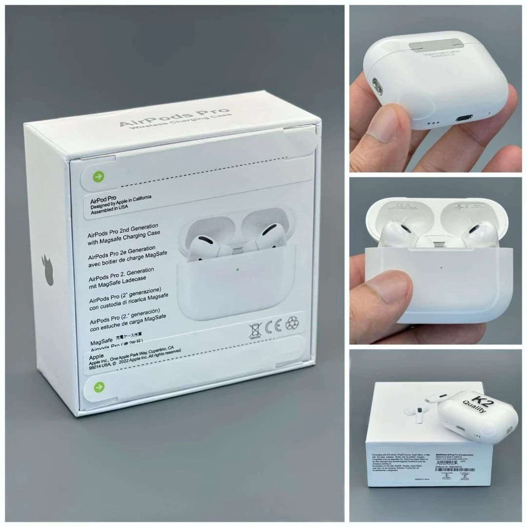 Apple AirPods Pro 2nd Generation (Dubai Version) ANC Wireless Earbuds - সাথে থাকছে আকর্ষণীয় গিফট