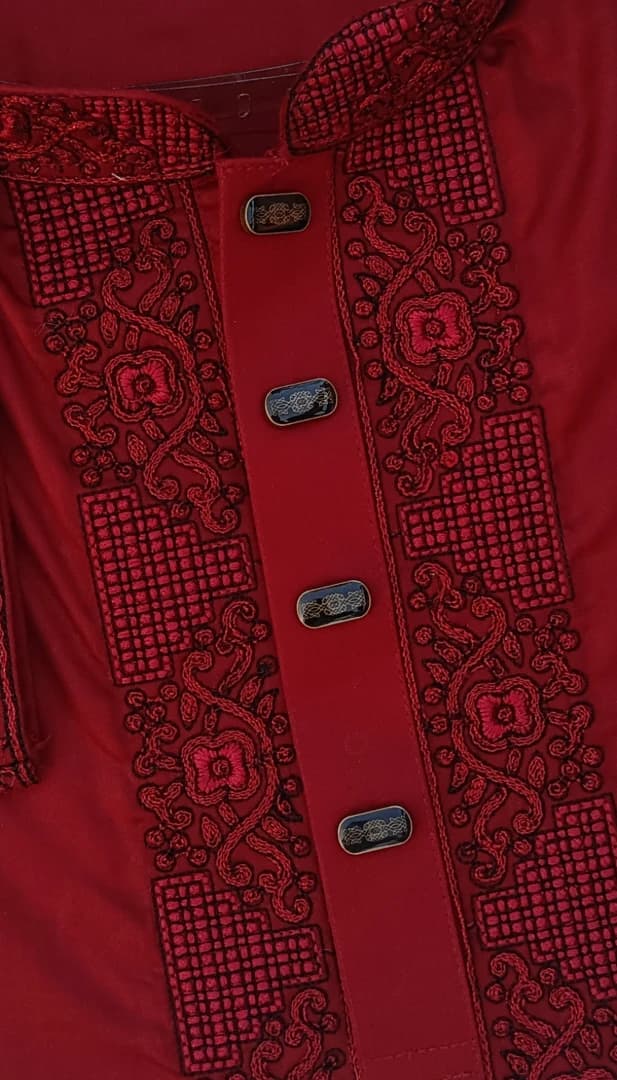 প্রিমিয়াম Red অরিজিনাল ইন্ডিয়ান সফট শাটন কটন পাঞ্জাবি – আরাম, স্টাইল ও দীর্ঘস্থায়ী গুণগত মানের নিশ্চয়তা