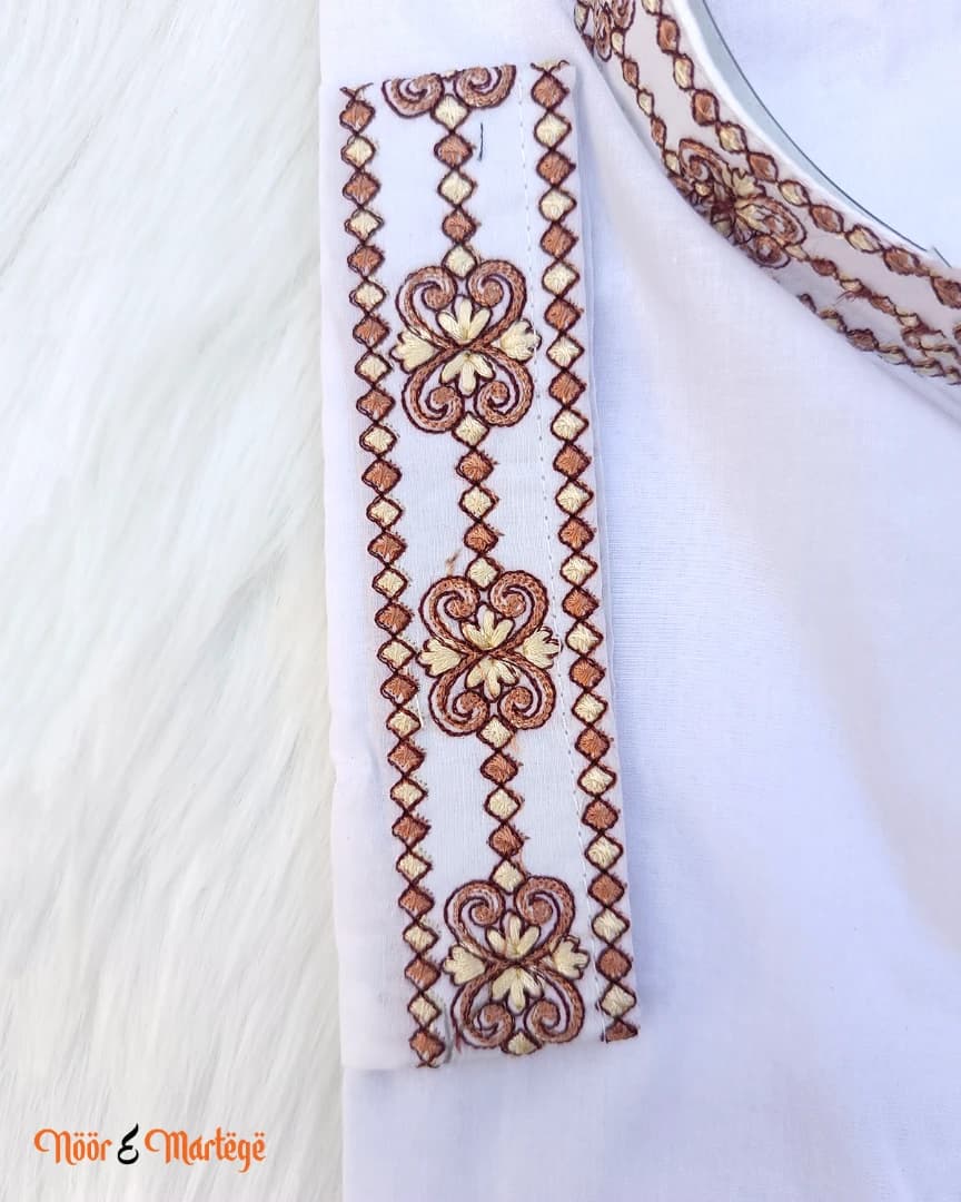 প্রিমিয়াম White অরিজিনাল ইন্ডিয়ান সফট শাটন কটন পাঞ্জাবি – আরাম, স্টাইল ও দীর্ঘস্থায়ী গুণগত মানের নিশ্চয়তা