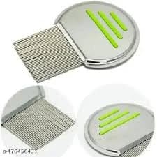 Silver Stainless Steel Lice Comb