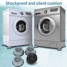 Anti-vibration Shock Pad Foot Mute Protection Mat 4Pcs