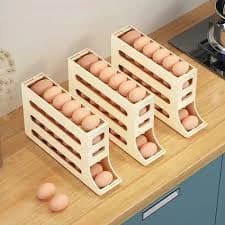 (১ পিস) 4 Layer Eggs Storage Rack