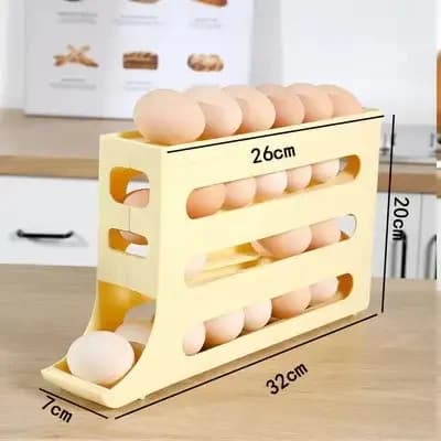 (১ পিস) 4 Layer Eggs Storage Rack