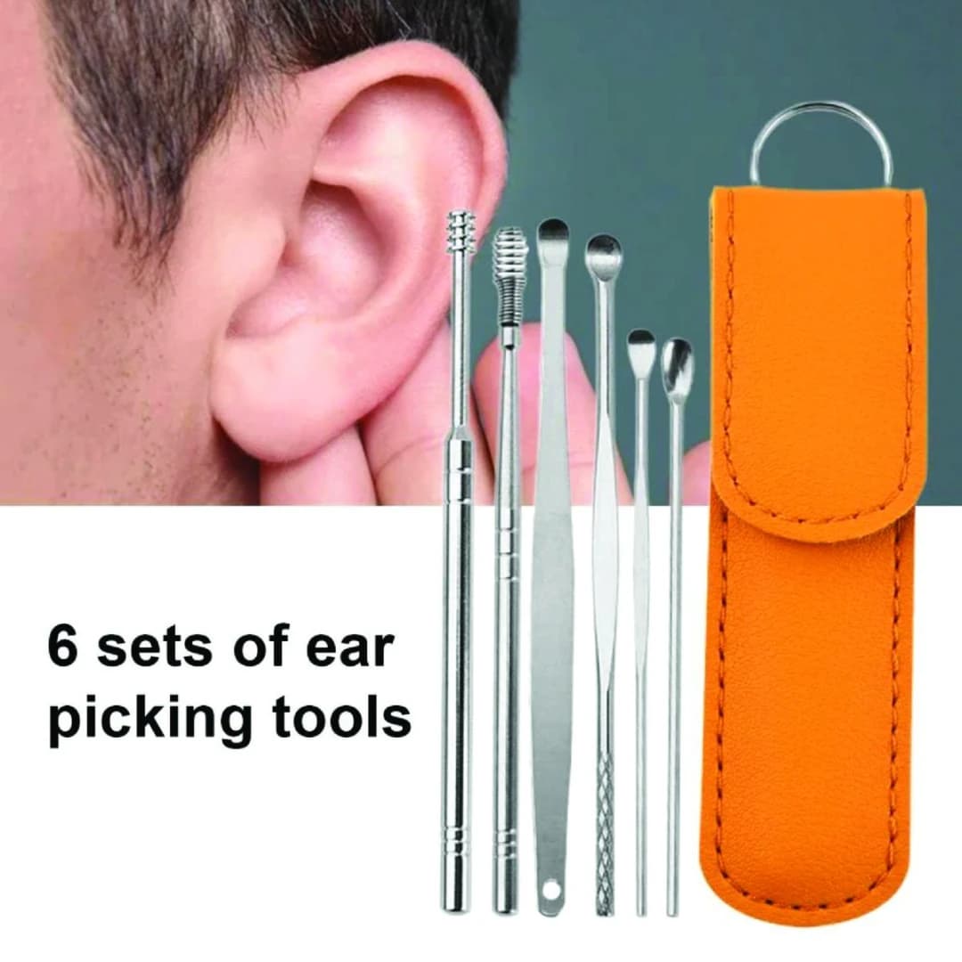 Earpick Sticks | Earwax Remover | Ear Cleaner Tools 6Pcs
