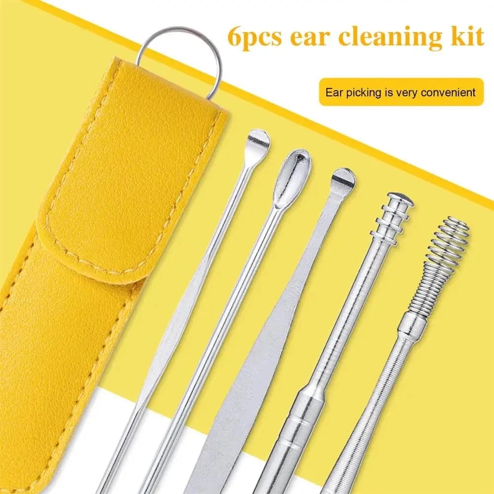 Earpick Sticks | Earwax Remover | Ear Cleaner Tools 6Pcs
